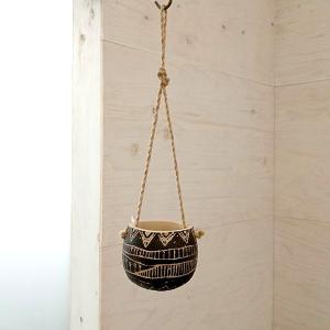 盆栽小鉢：伊藤屯洋(とんよう) 楕円鉢 13.2cm *現品もの 資材 : 遊恵