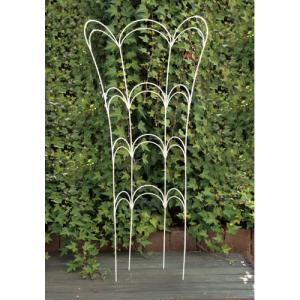 フラワーガード（L）ホワイト（高さ80cm）AFG01-80W