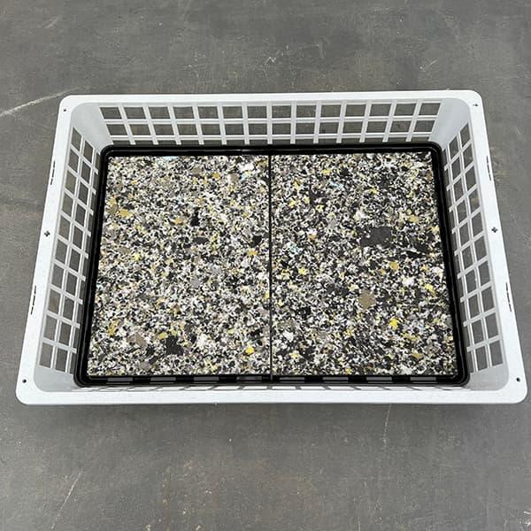 水やりサポート資材・アクアセルＲ2枚＆アクアセルトレーTFP-N24＆01カゴトレーセット