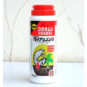 殺虫剤：サンケイ ダイアジノン粒剤3（家庭園芸用）400g｜engei