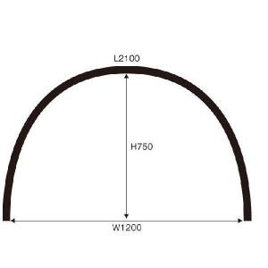 トンネル支柱 13x2700 2型 1000本　幅180cm高さ85cm トンネル支柱 13x2700 2型 1000本 幅180cm高さ85cm - メルカリ