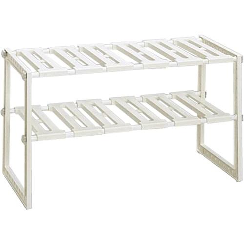 Belca(ベルカ) 日本製 キッチン収納 シンク下フリーラック 伸縮タイプ 幅50~75×奥行30...