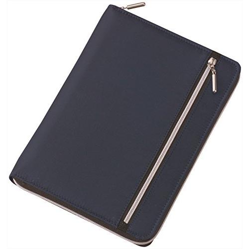 レイメイ藤井 ノートカバー マルチカバーノート Nilon ダブルファスナー A5 ネイビー CN1...