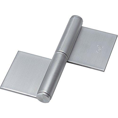 TRUSCO(トラスコ) ステンレス製特厚溶接旗蝶番 右用 全長153mm (1個入) ST-200...