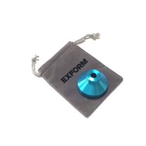 EXFORM エクスフォルム EP-2DJ-OBLUE ドーナツ盤EPアダプター38.0mmサイズ