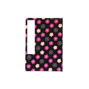 茶道具 抹茶茶碗 黒茶碗 鷹ケ峰焼き 銘華の峰 久田付 倉本寿山作 鷹ケ