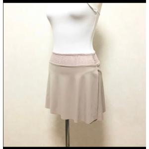 スリット入り透けにくいスカート