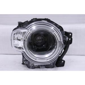 61-1041☆美品 LED MR92S ハスラー タフワイルド☆左ヘッドライト