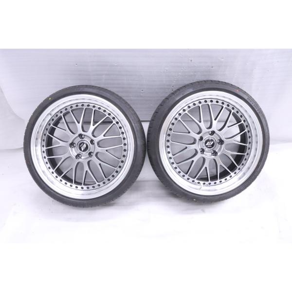 46-2130★【値下】WORK/ZISTANCE W10M★21×9.5J ＋44 5穴 PCD ...