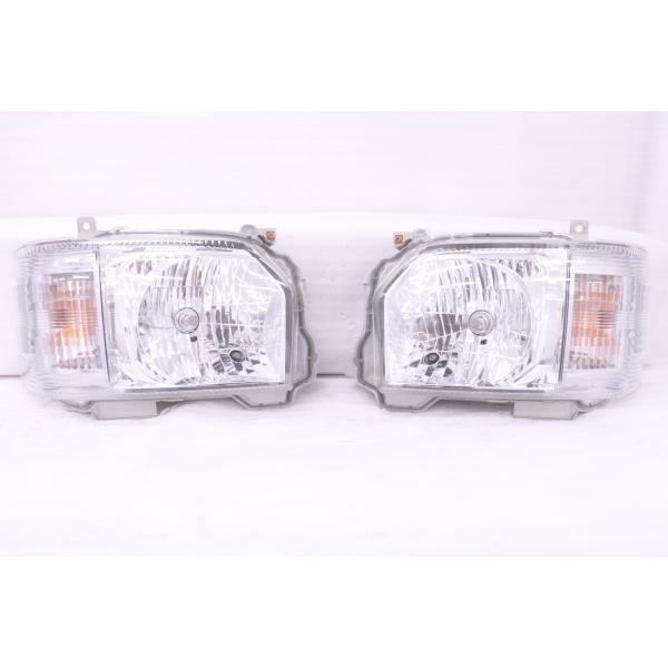 50-3221★美品★4型~ ハロゲン 200系 ハイエース★左右ヘッドライト KOITO 26-1...