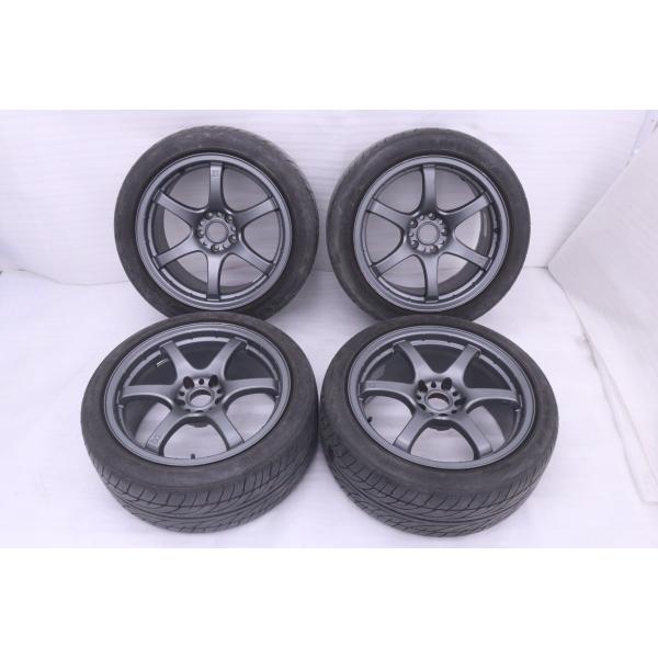 58-1810★美品★RAYS/GRAM LIGHTS 57MAXIMUM★タイヤホイールセット4本...