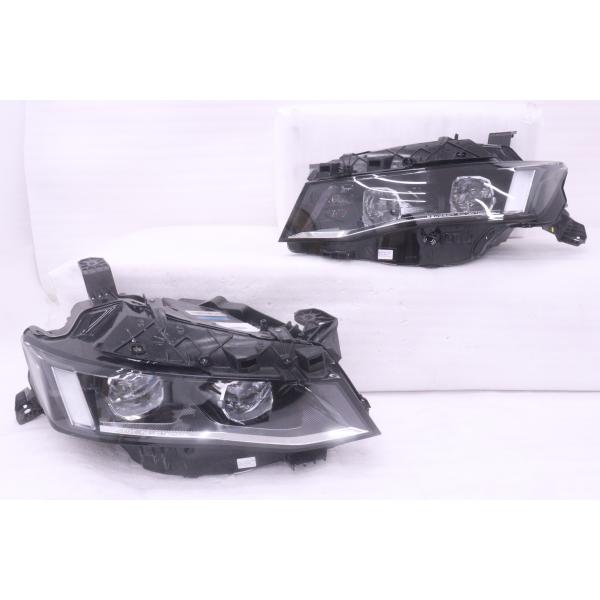 59-884★美品★LED R8 プジョー508★左右ヘッドライト 98 390 142 80/98...