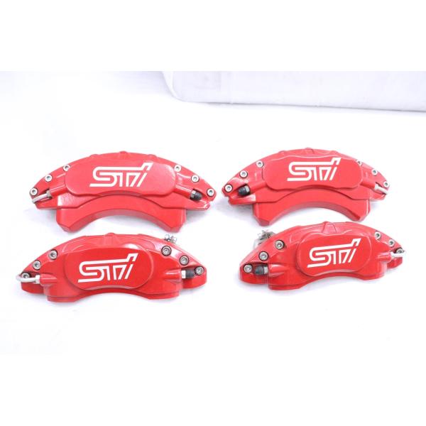 5Y-1089★値下 社外★ZD8 BRZ ブレーキキャリパーカバー STIステッカー付★YB-R-...