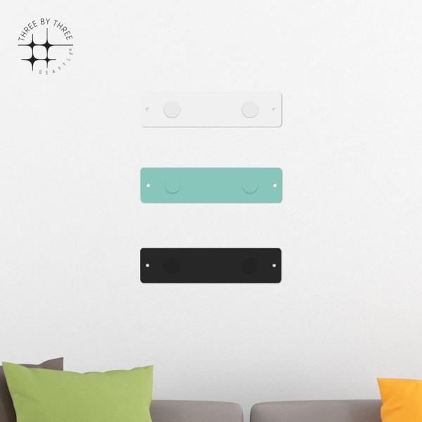 マグネットボード 掲示板 おしゃれ マットストリップ 「ショート3本」セット 壁 壁面 小物 収納 ...