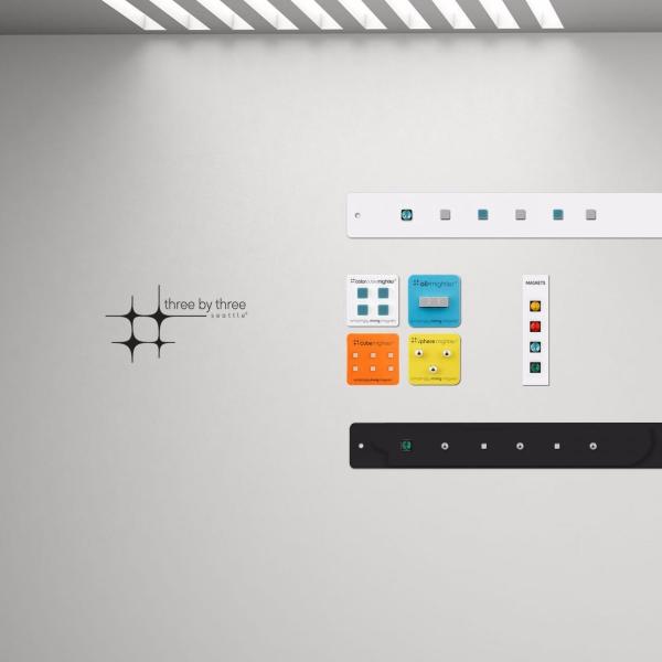 マグネットボード 掲示板 おしゃれ マグネット ストリップ 「ロング2本＋磁石1組」セット 壁 壁面...