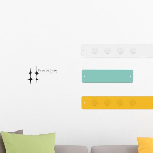 マグネットボード 掲示板 おしゃれ マットストリップ「 ロング2本＋ショート1本」セット 壁 壁面 ...