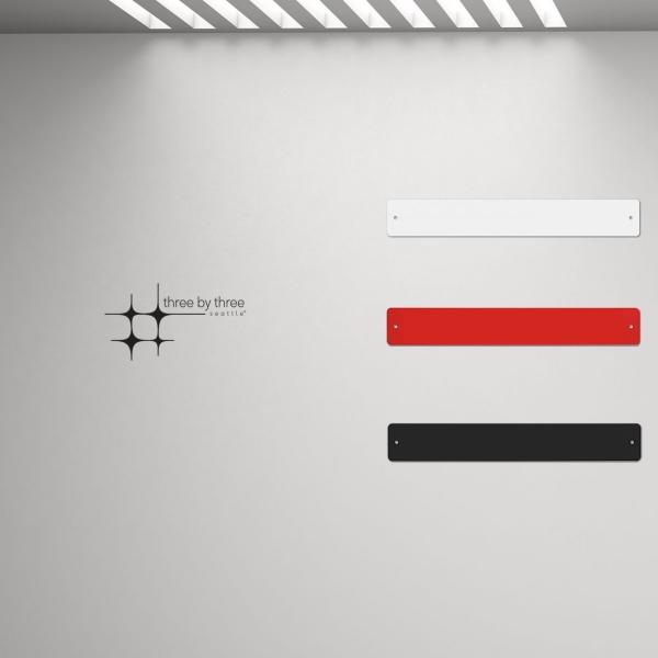 マグネットボード 掲示板 おしゃれ マグネットストリップ 「ショート３本」セット 壁 壁面 小物 収...
