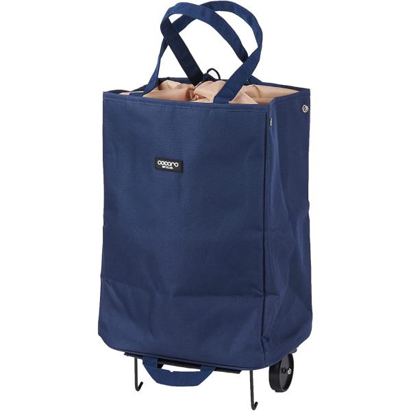保冷 保温 コンパクトにたためて持ち運び簡単な ハンディトートカート 31×22.5×高さ80cm ...