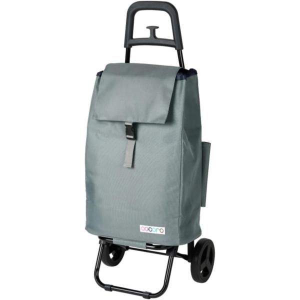 保冷 保温 スチールフレームで軽くて丈夫な ショッピングカート 36.5×19.5×高さ56cm グ...