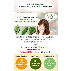 青汁 酵素青汁 国産 3大青汁 抹茶風味 飲み...の詳細画像3