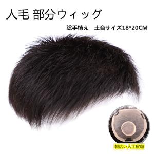 敬老の日 ウィッグ メンズ ヘアピース 男性用 部分ウィッグ