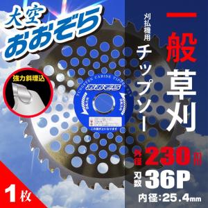 刈払機用 チップソー ブルーシャーク 255mm×36P JIS 【刃】【替刃