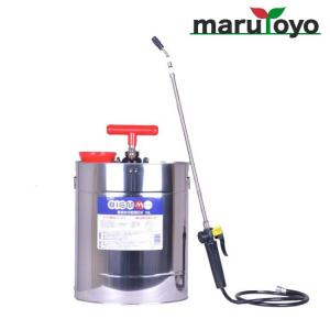 セフティー3 肩掛け半自動噴霧器 9L 樹脂ポンプ ステンレスタンク