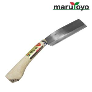 マルトヨ 腰鉈 両刃 手打ち 180mm 【鉈】【なた】【両刃】【鋼付】｜enjoy-marutoyo