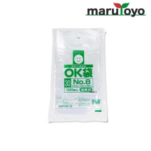 OKURA 透明PE規格袋 OK袋 0.03mm No.8 100枚入【野菜】【野菜袋】【出荷】【漬物】【食品】｜enjoy-marutoyo