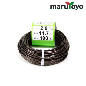 盆栽用 アルミ線 カラー 100g 2.0mm [ ワイヤー 針金 盆栽 結束 庭木 工作 枝 誘因 ]