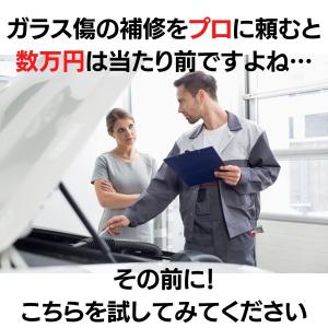 フロントガラス 飛び石 リペア 修理 車 傷消...の詳細画像3