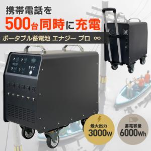ポータブル蓄電池エナジープロ∞ LB-6000 ...の商品画像