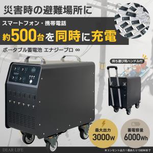 ポータブル蓄電池エナジープロ∞ LB-6000...の詳細画像1