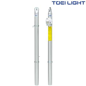 アルミテニス支柱　B2997　トーエイライト　TOEI LIGHT　学校体育用品