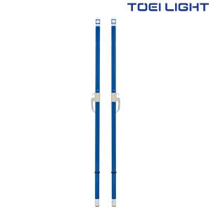 バドミントン支柱（床下調節式）　B2373　トーエイライト　TOEI LIGHT　学校体育用品