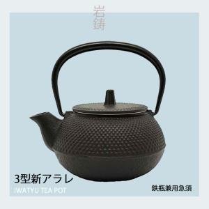 岩鋳 南部鐵器 鉄瓶兼用急須 3型新アラレ : ぐんきんNET-SHOP