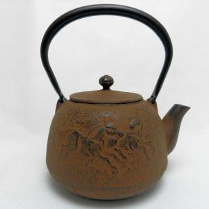 木屋 日本橋木屋 鉄瓶 大 水沢姥口 焼付漆 1.5L IH200V対応 : 刃物の