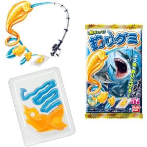 魚ギョッと釣りグミ 釣りグミ ソーダ＆オレンジ味 お菓子 ポイント消化