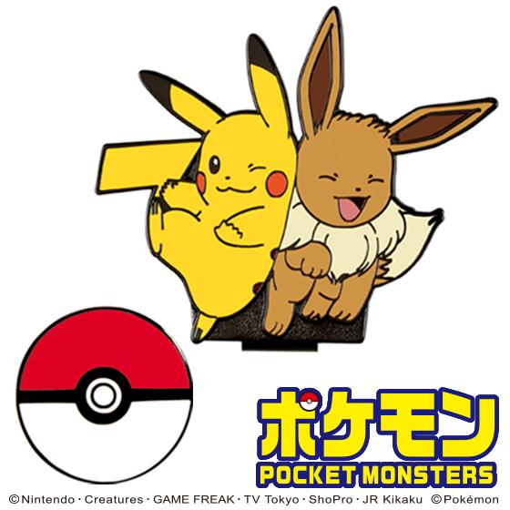 ゴルフ キャラクター マーカー ピカチュウ&amp;イーブイ ポケットモンスター マグネット クリップタイプ