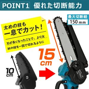 【切断径150mm 組み立て不要 自動給油】一...の詳細画像2
