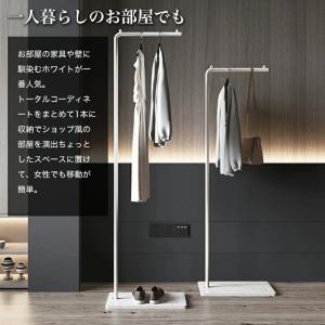 【組立式ポールハンガー 省スペース】 ハンガー...の詳細画像2