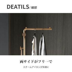 【組立式ポールハンガー 省スペース】 ハンガー...の詳細画像5