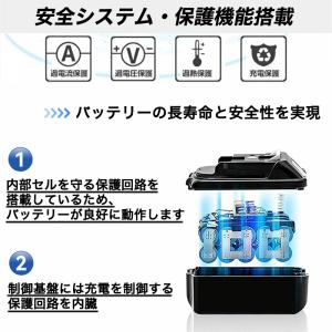 【即納 1年保証 マキタ互換バッテリー】大容量...の詳細画像3