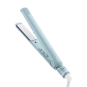 2022年春夏限定SALONIAサロニア ストレートヘアアイロン チリンブルー 24mm アイロン 家電 美容 美容家電 ヘアケア MAX230