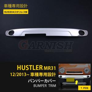 スズキ　ハスラー用 「リヤバンパーガーニッシュセット」 ハスラー リヤバンパーガーニッシュセット(ZMWミネラル