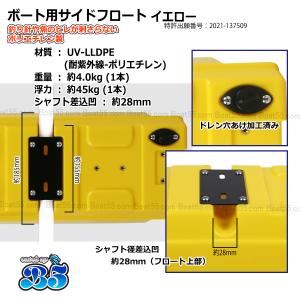 B5 新形状 ポリエチレン製 ボート用サイドフ...の詳細画像3