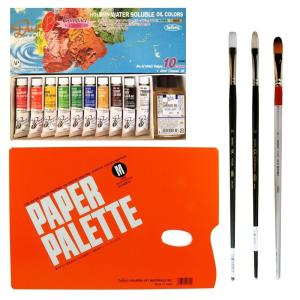 油絵初心者セット　オリジナル 画材セット 油絵具