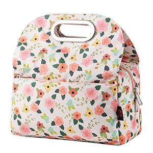 Enkrio お弁当袋 ランチバッグ 保温 保冷バッグ 弁当箱ハンドバッグ 断熱バッグ 大容量 かわいい 弁当バッグ ク