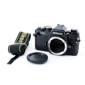 MFフィルムカメラ ニコン Nikon FE2 ブラック ボディ