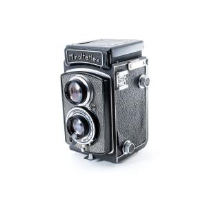 二眼レフカメラ ミノルタ Minoltaflex ブラック